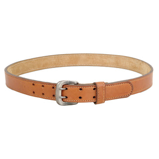 Double Pronged 1.5" Leather Belt
