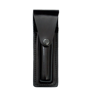 Leather Light Pouch With Snap Closure