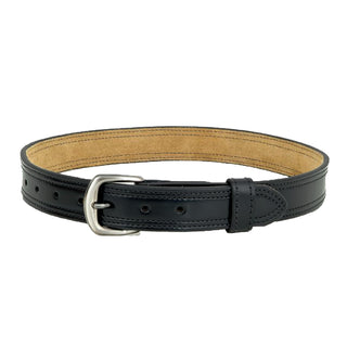 Double Stitched 1.5" Leather Belt