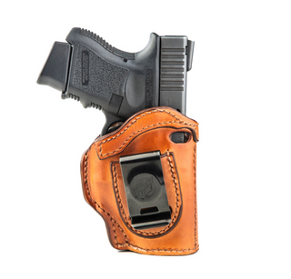 GOVT. ISSUED Leather Holster with Trigger Guard Safety