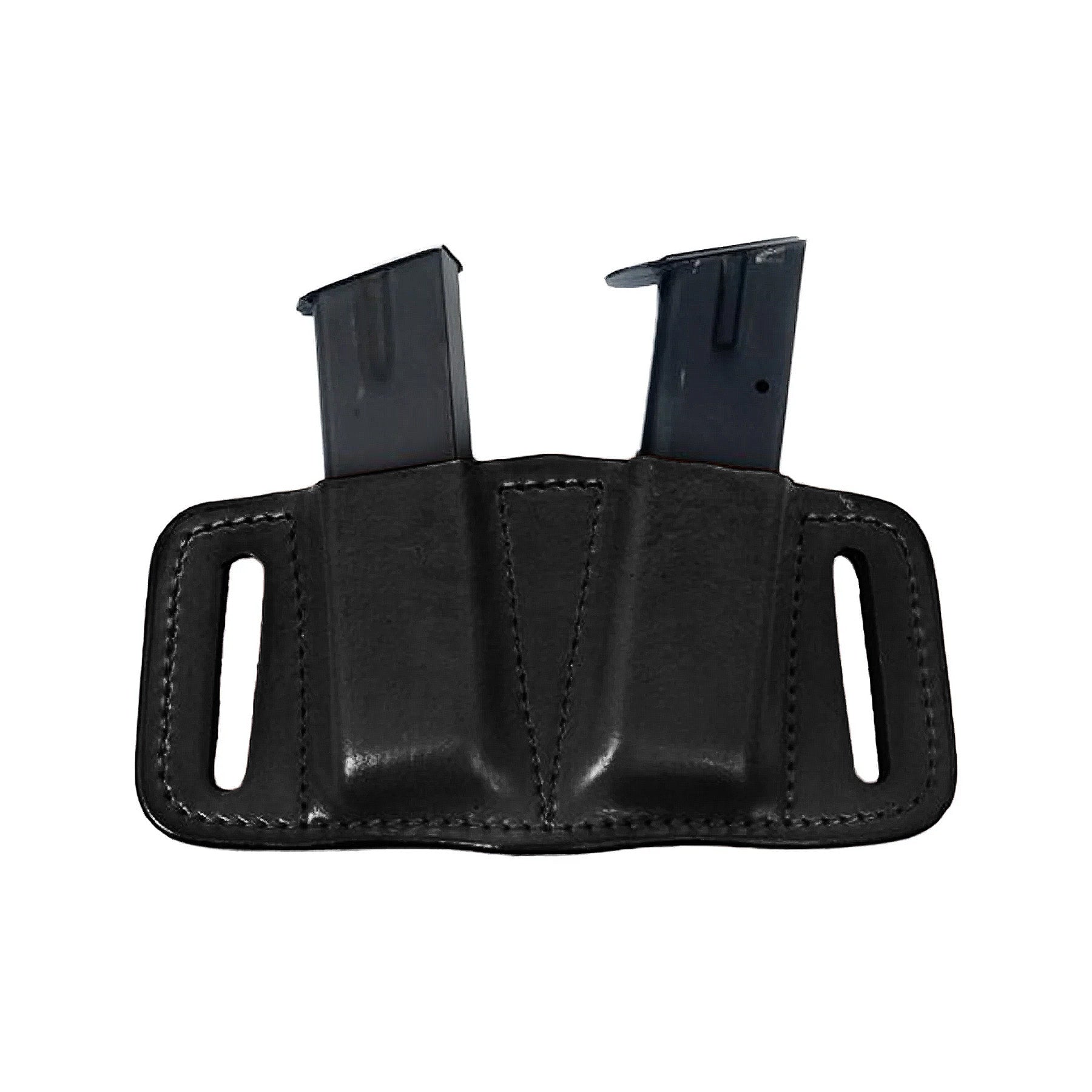 Pochette Double Mia Cuir Lamé Menthe - CRAZY LOU Pochette Double Mia Cuir Lamé Menthe - CRAZY LOU