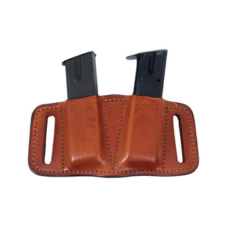 Leather Dual Magazine Pouch