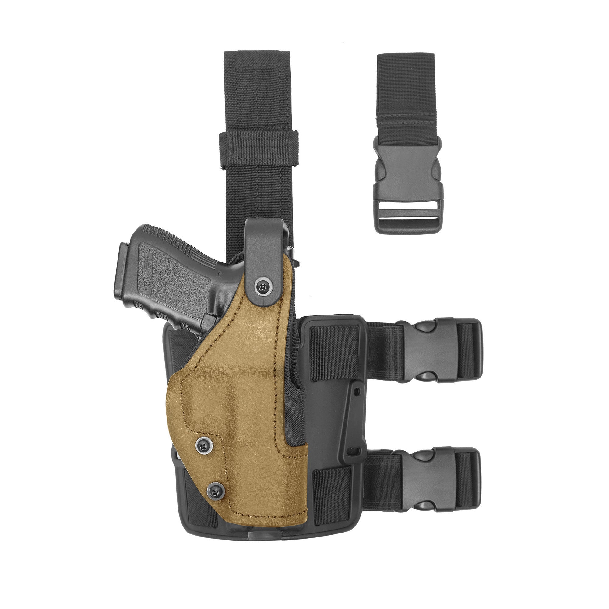 Orpaz IWI Jericho 941 Holster (STEEL FRAME) Level II OWB Drop-Leg Holster  by GOSO Direct